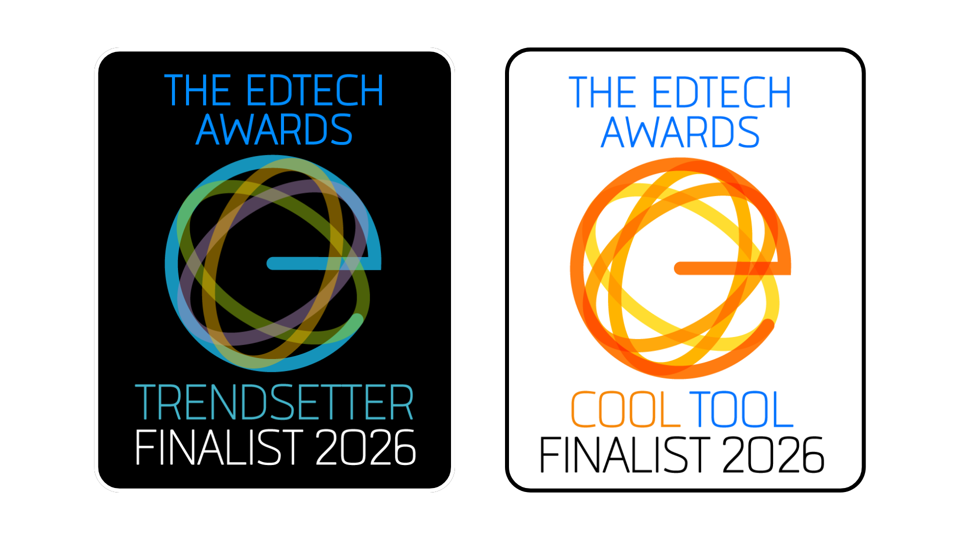 The EdTech Awards 2026 Trendsetter and Cool Tool Finalist badges