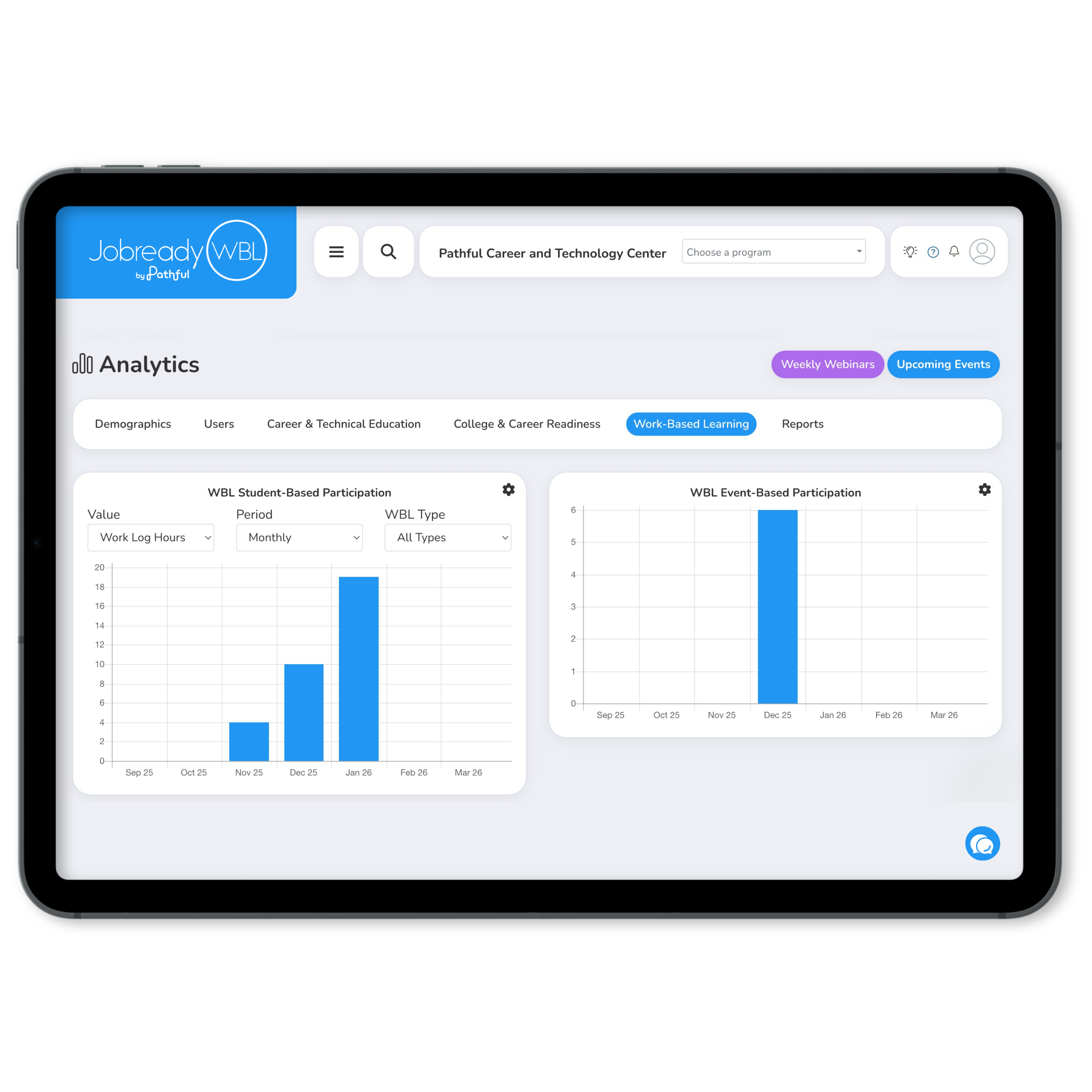 JobreadyWBL work-based learning hours tracking and work logs
